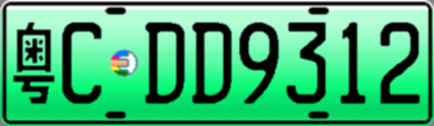粤CDD9312
